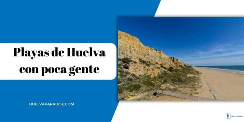 Playas de Huelva con poca gente