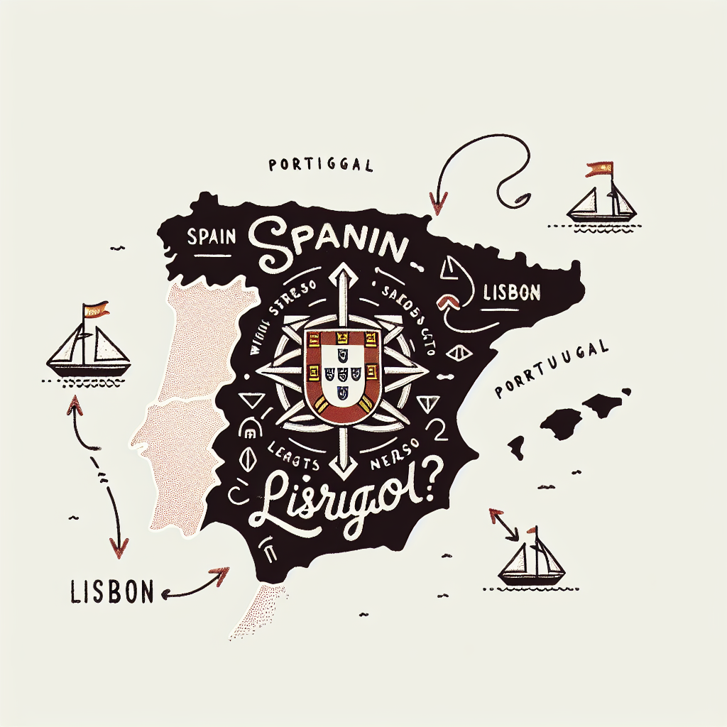 ¿Cual es la ciudad espanola mas cercana a Lisboa