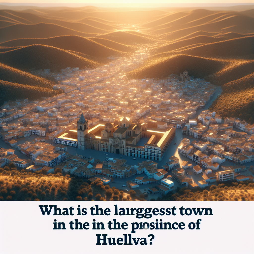 ¿Que pueblo es el mas grande de la provincia de Huelva