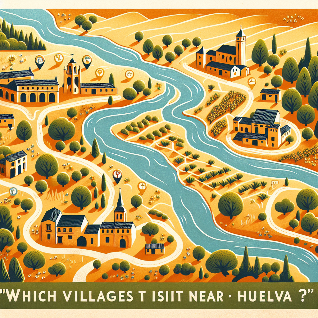 ¿Que pueblos visitar cerca de Huelva