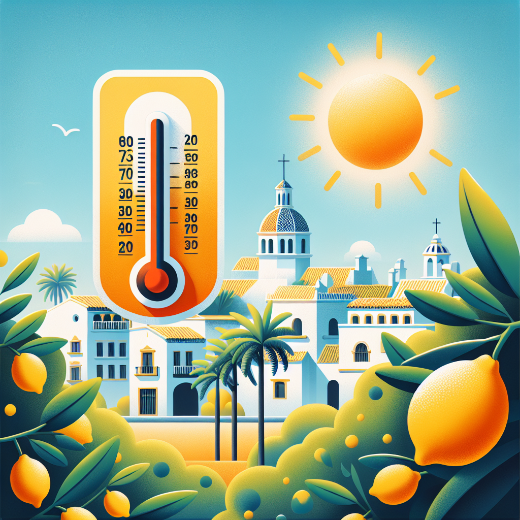 ¿Que temperatura hace en Huelva en verano